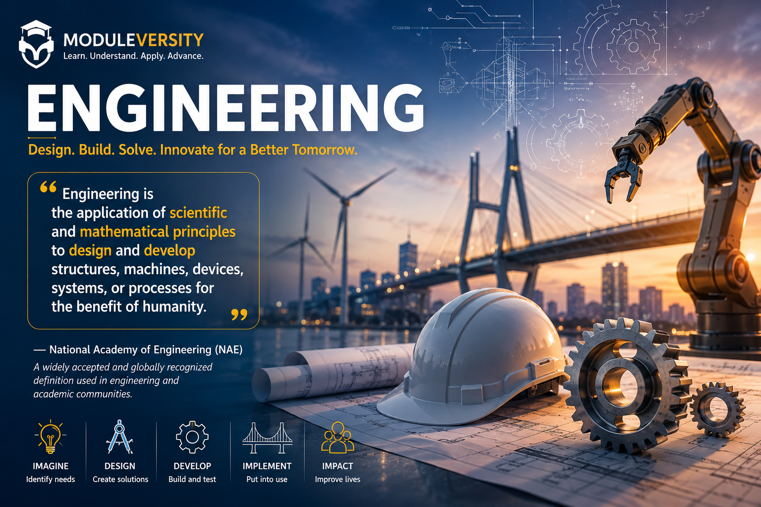 Moduleversity engineering landing page
